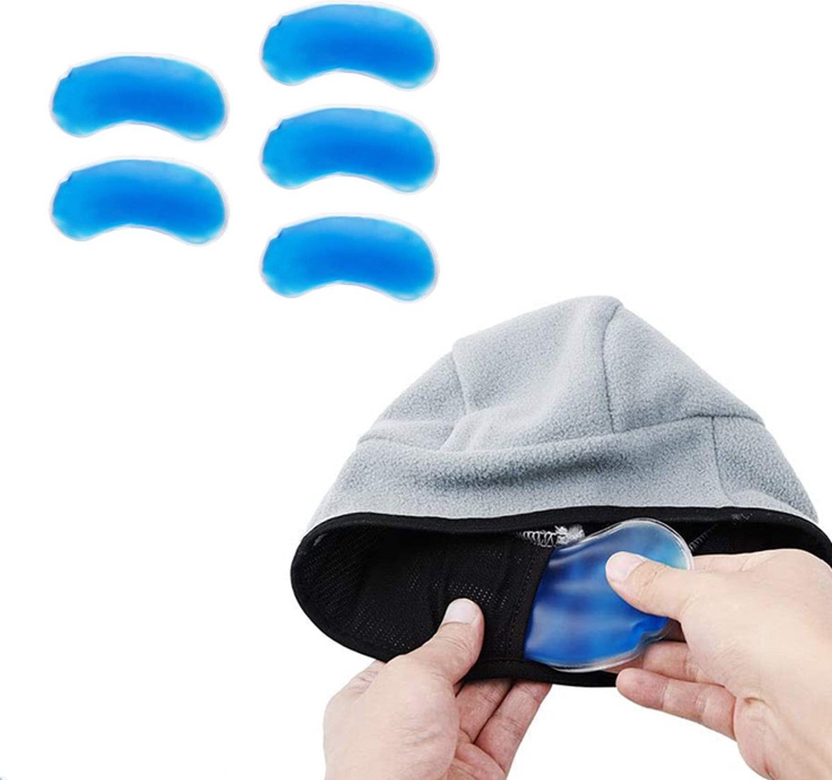 Linorie IJsmuts Koudetherapie Relief Hoofdpijn Migraine Cap+ - Image 3